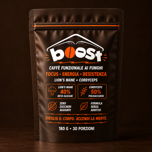 Boost — Caffè con Lion's Mane e Cordyceps